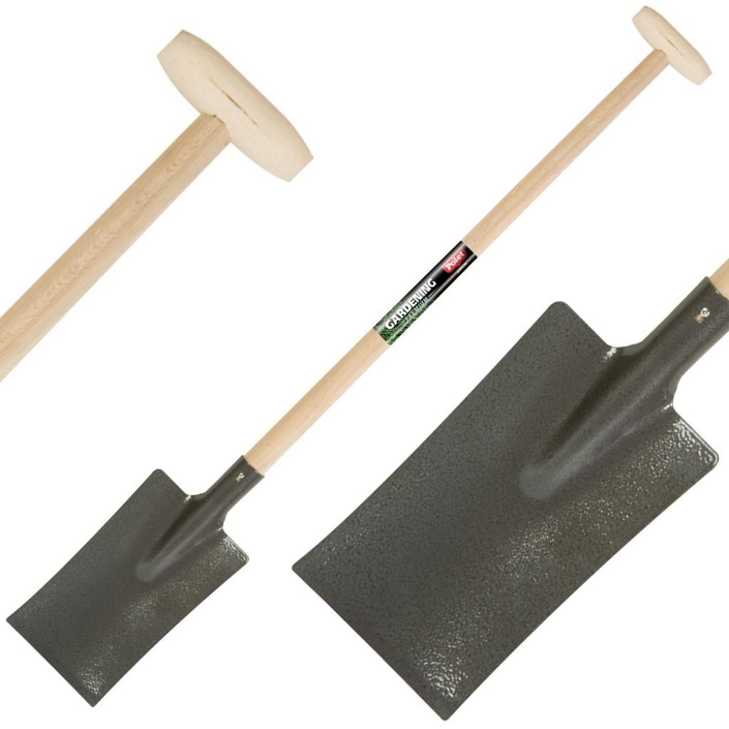 Bêche De Jardin D'acier à Finition époxy Polet