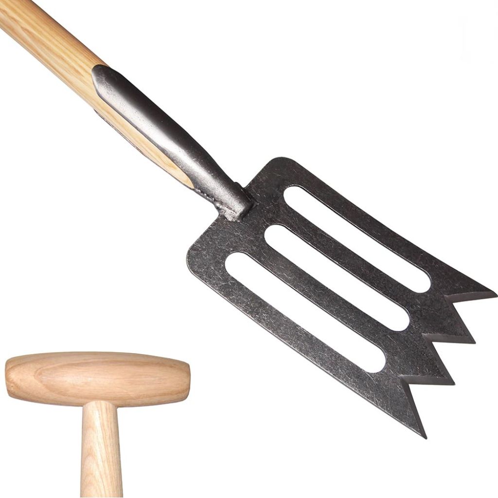 Bêche Traditionnelle à Fer En Forme Spork De Pypere