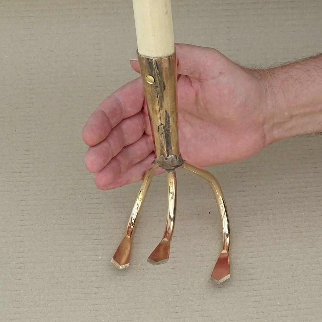 Cultivateur 3 Dents En Cuivre Modèle Taurus - Gamme PKS Bronze