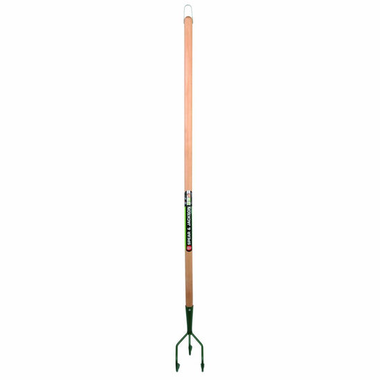 Cultivateur à Main 3 Dents Fixes Manche Bois Pomme Spear & Jackson