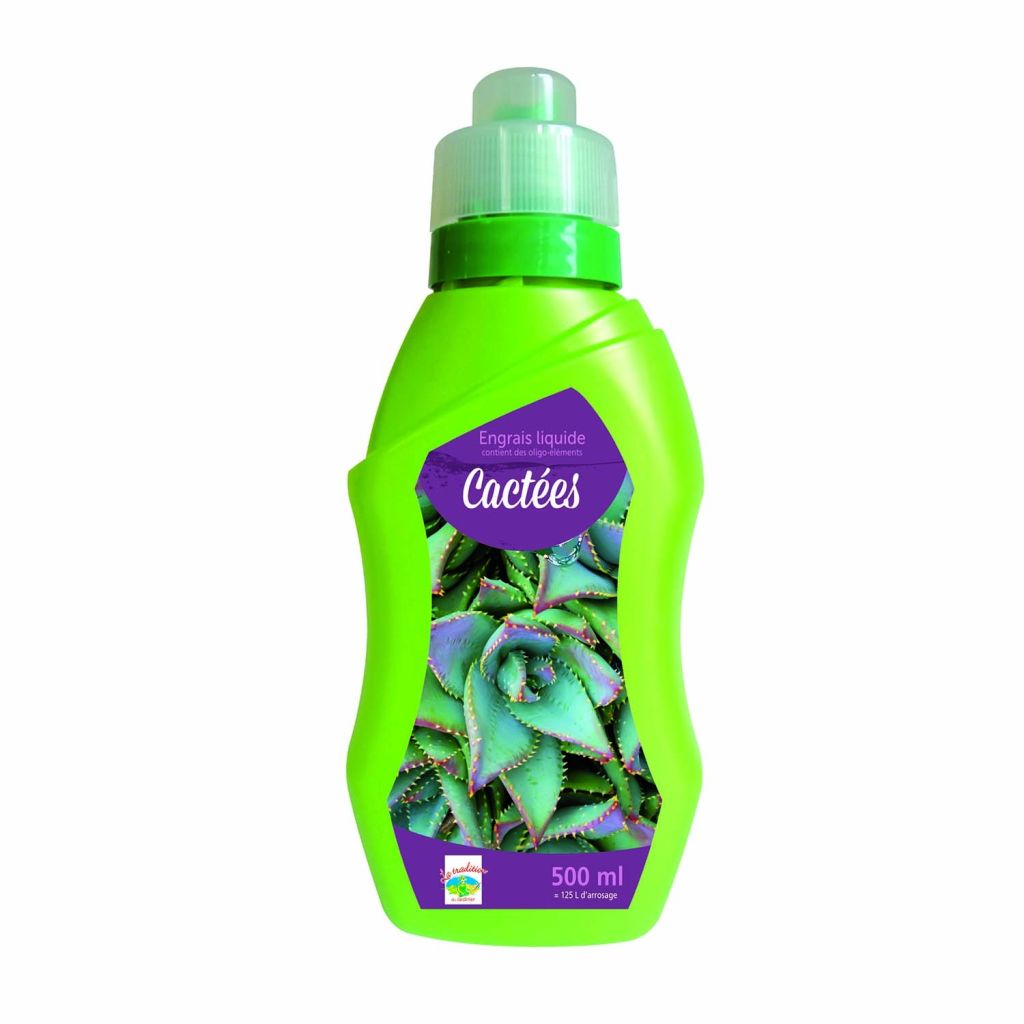 Engrais Liquide Cactées NPK 4-6-8 Avec Oligo-éléments Bidon De 0.5L