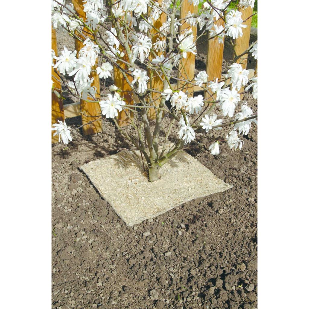 Dalle De Paillage Naturel Biodégradable Chanvrelin 750 0.40 X 0.40 Mètres