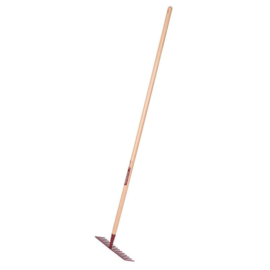 Râteau Forgé 14 Dents Droites Terracotta Manche Bois Pomme Leborgne