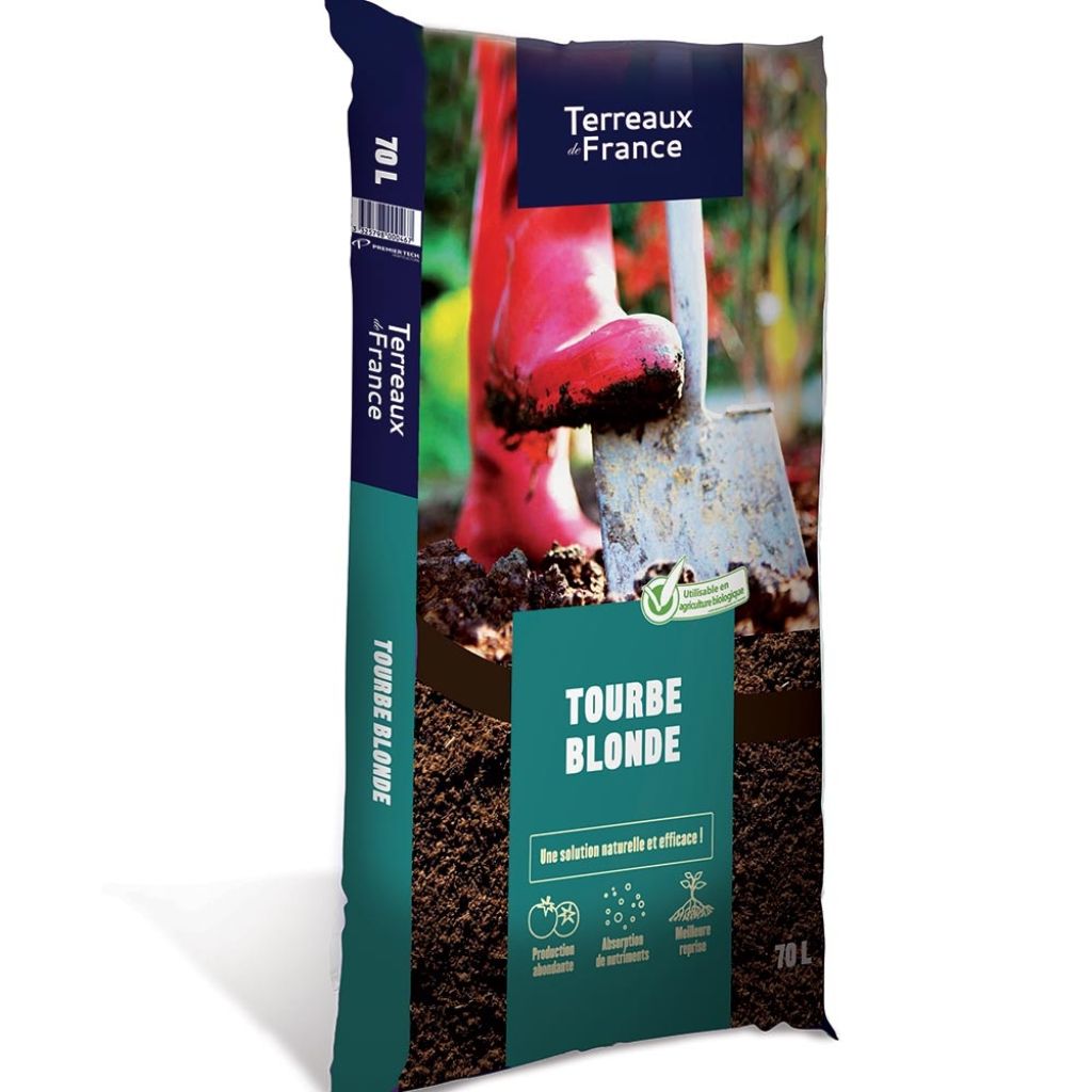 Tourbe Blonde En Sac De 70L
