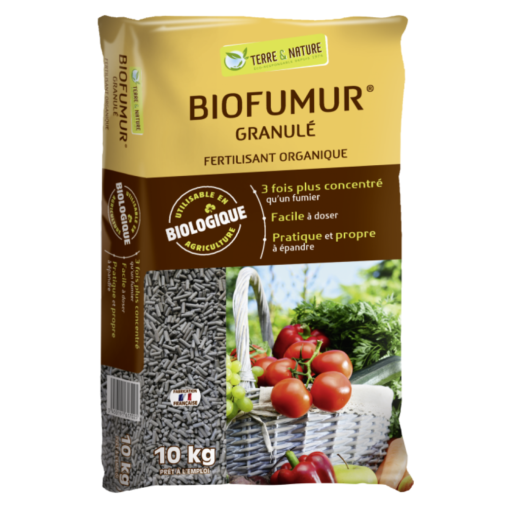 Fertilisant Organique Biofumur En Granulés UAB