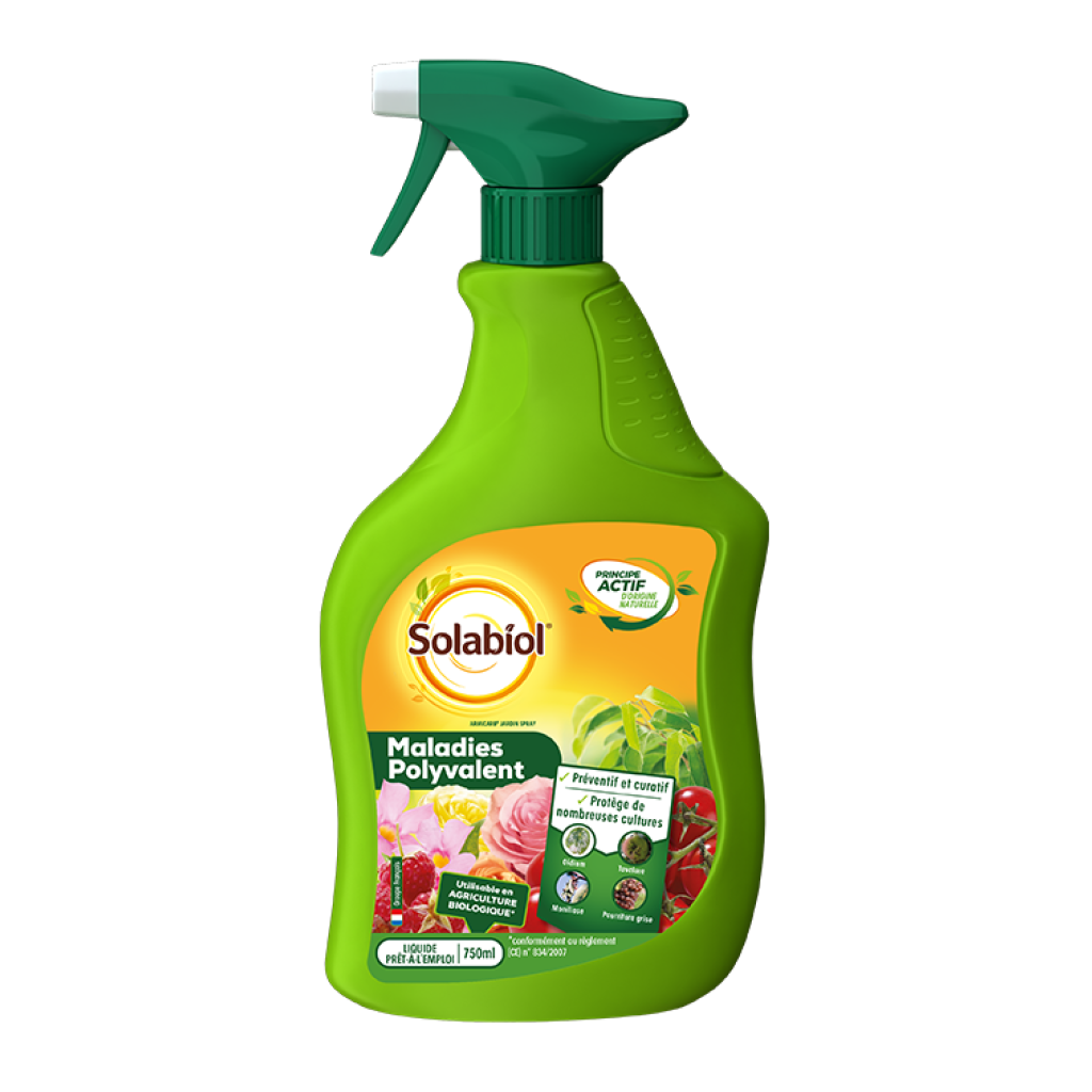 Maladies Polyvalent Solabiol Prêt à L'emploi - Flacon Pulvérisateur 750 Ml