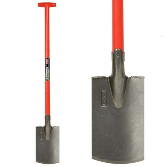  Bêche De Jardin D'acier Poli Et Manche En Fibre De Verre Polet