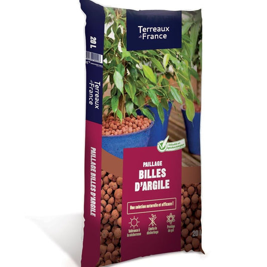  Billes D'argile En Sac De 20L