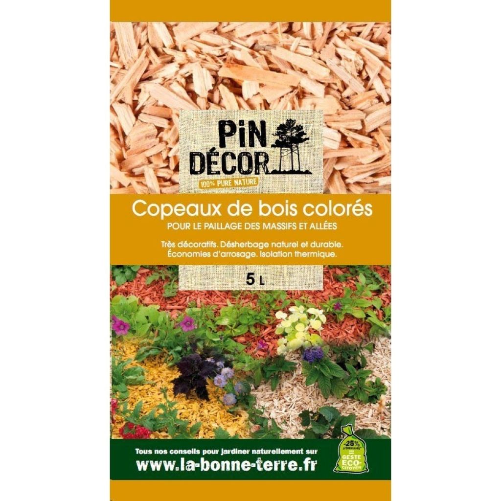  Copeaux De Bois Naturel En Sac De 5L