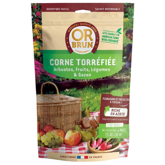  Corne Torréfiée Or Brun Sac De 1.5 Kg