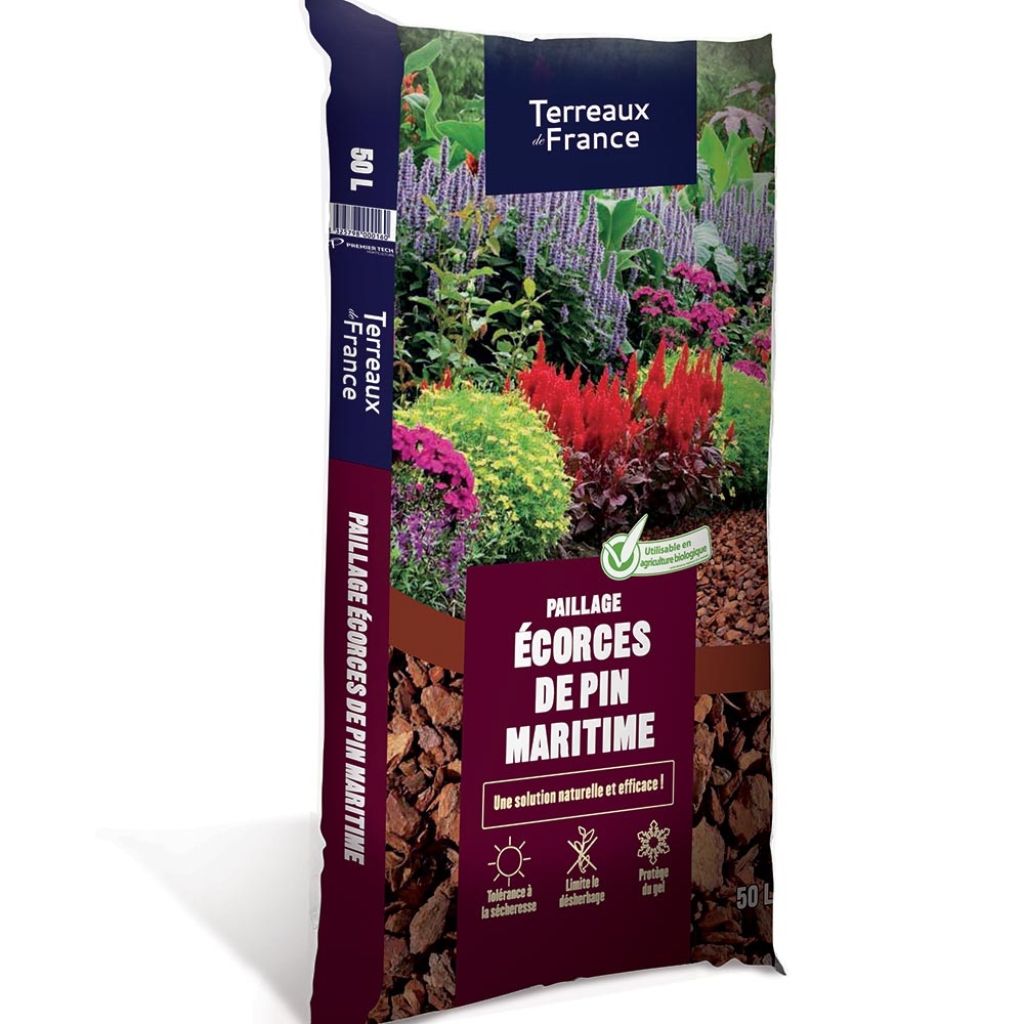  Ecorce De Pin Maritime 20/40mm En Sac De 50L