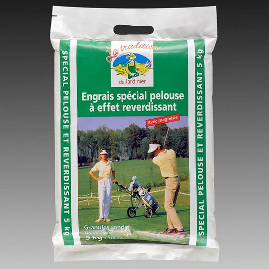  Engrais Gazon NPK 16-10-05 + 5 MgO En Sac De 5 Kg