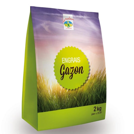  Engrais GazonNPK 8-8-12 + 3MgO En Mini-pack De 2 Kg