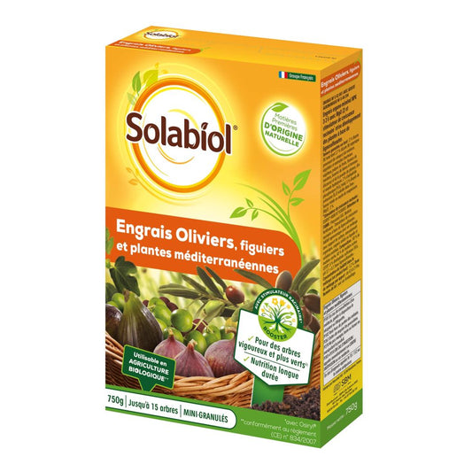  Engrais Oliviers Et Figuiers Solabiol étui De 750g