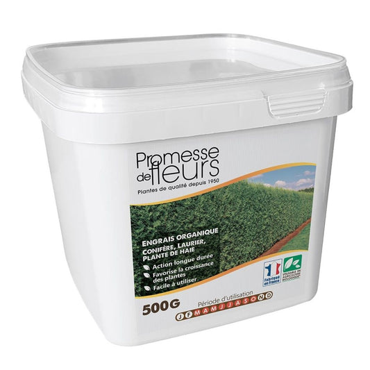  Engrais UAB Promesse De Fleurs Pour Conifères, Lauriers Et Plantes De Haie Boite De 500g