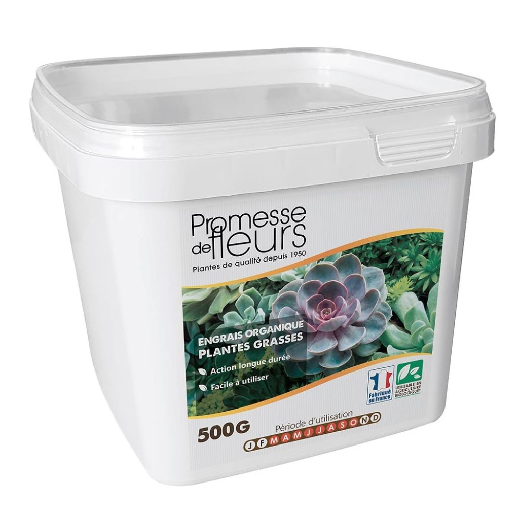  Engrais UAB Promesse De Fleurs Pour Plantes Grasses Boite De 500g