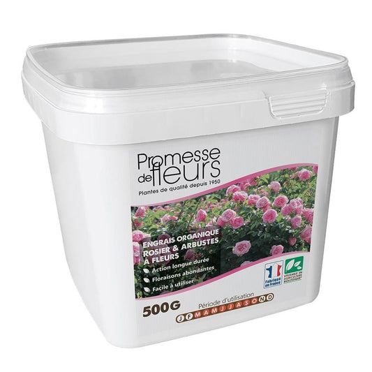  Engrais UAB Promesse De Fleurs Pour Rosiers Et Arbustes à Fleurs Boite De 500g