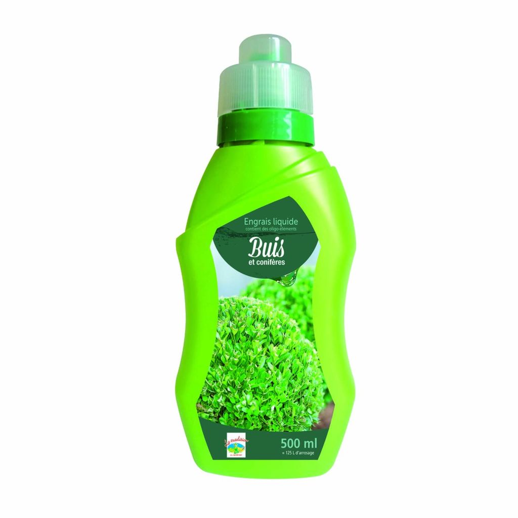  Engrais Liquide Buis NPK 6-4-5 Avec Oligo-éléments Bidon De 0.5L