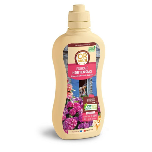  Engrais Liquide Hortensias Or Brun En Bidon De 1L