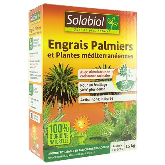 Engrais Palmiers Et Plantes Méditerranéennes En Boîte De 1.5 Kg