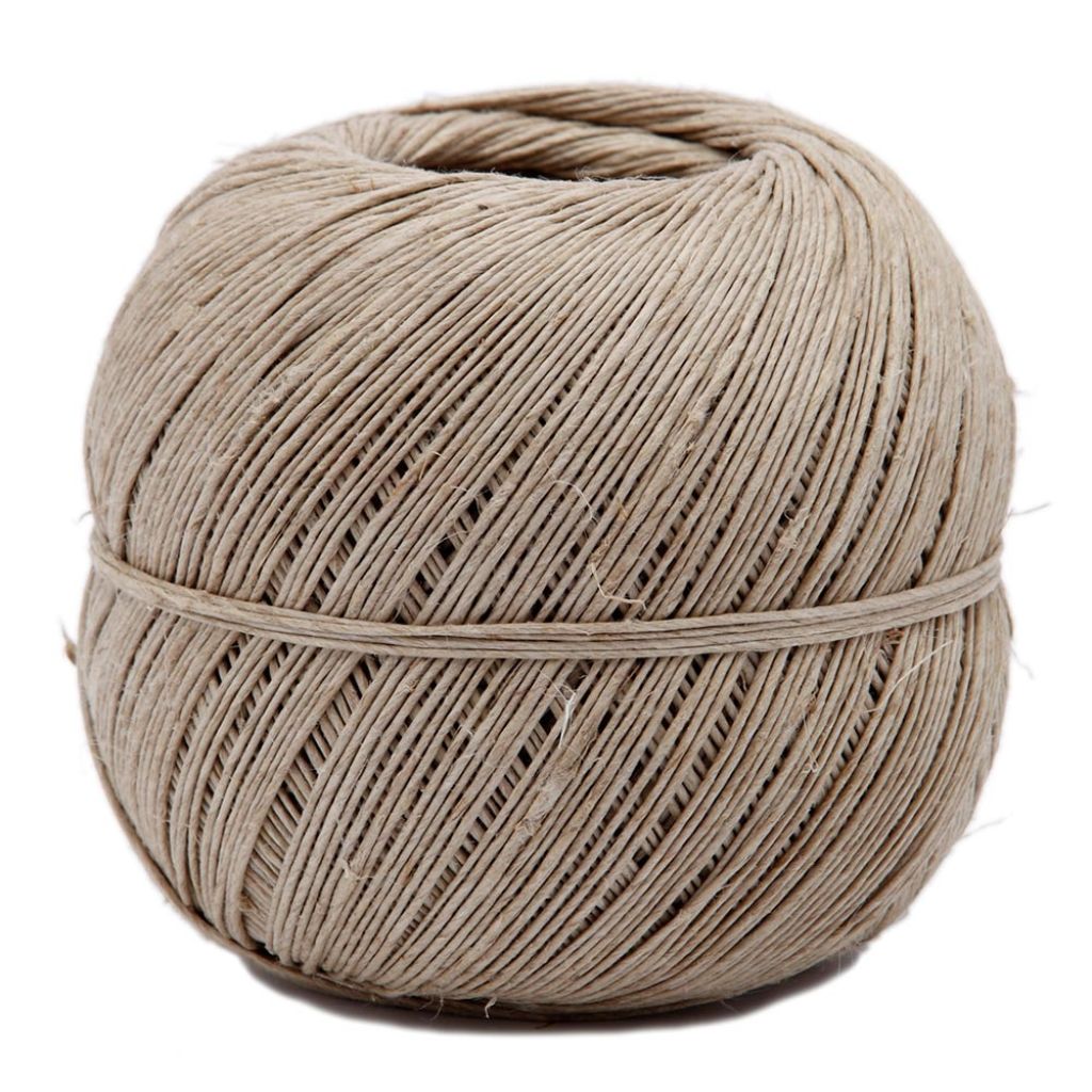  Ficelle Lin Poli La Cordeline - Pelote 500g ± 100m S/Film - Coloris Naturel