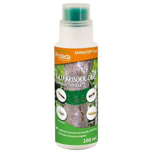  Glu Arboricole En Gel Rampastop Protecta Flacon Applicateur 200 Ml