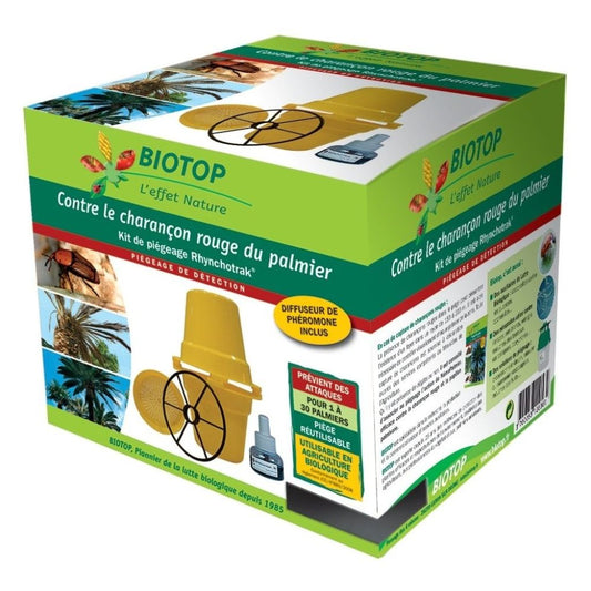  Kit Piégeage Rhynchotrak® Biotop Charançon Rouge Du Palmier