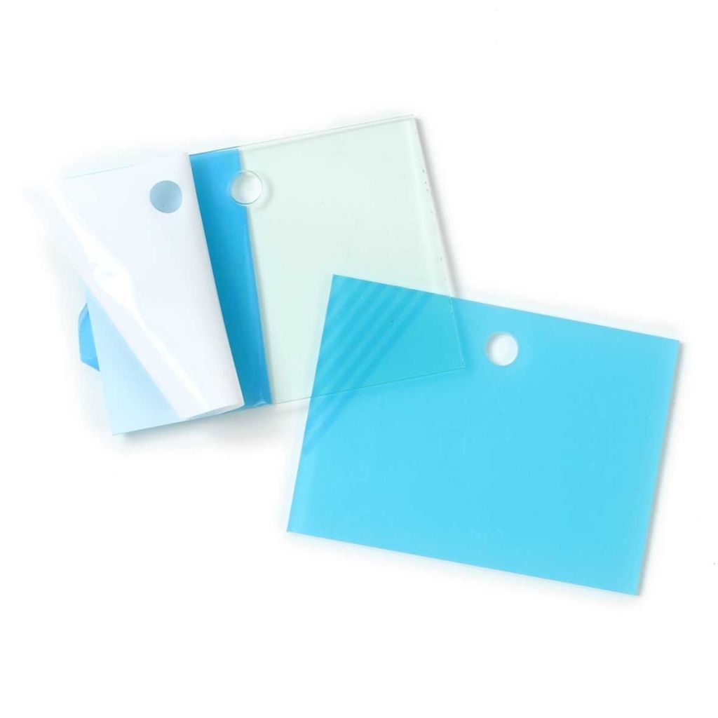 Etiquette à Suspendre En Acrylique Vert Translucide épaisseur 2 Mm - Vendu Par 2