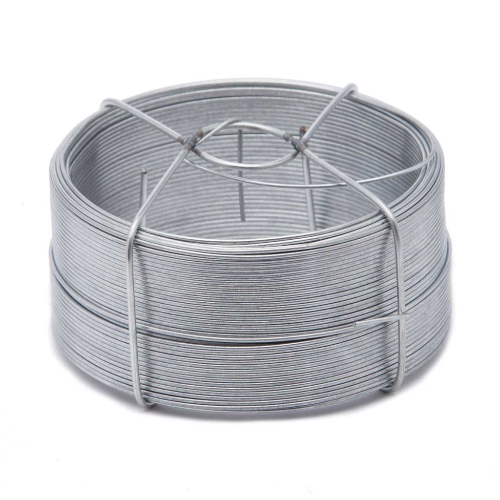  Fil D'acier Galvanisé En Bobinot Ø1.1mm De ± 50m La Cordeline