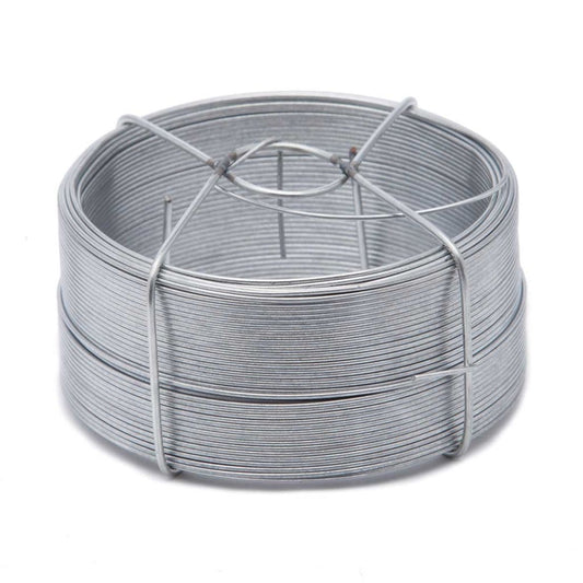  Fil D'acier Galvanisé En Bobinot Ø1.1mm De ± 50m La Cordeline