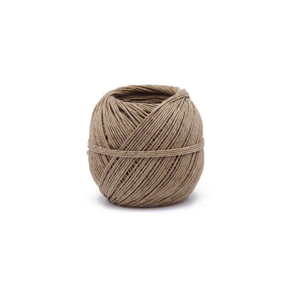  Ficelle En Lin Ecru Contact Alimentaire La Cordeline - Pelote 100g Ø1mm ±110m