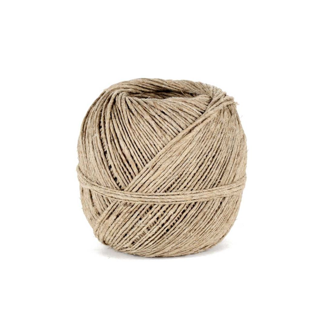  Ficelle En Lin Poli La Cordeline - Pelote 500g Ø1.2mm ±100m Coloris Naturel.