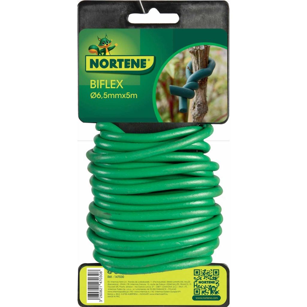  Lien En Métal Et Mousse BIFLEX Pour Plantes Fragiles De Diamètre 6,5mm