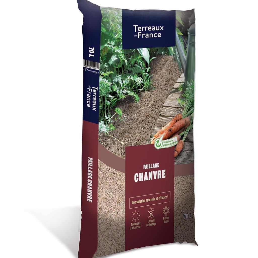  Paillis De Chanvre En Sac De 70L