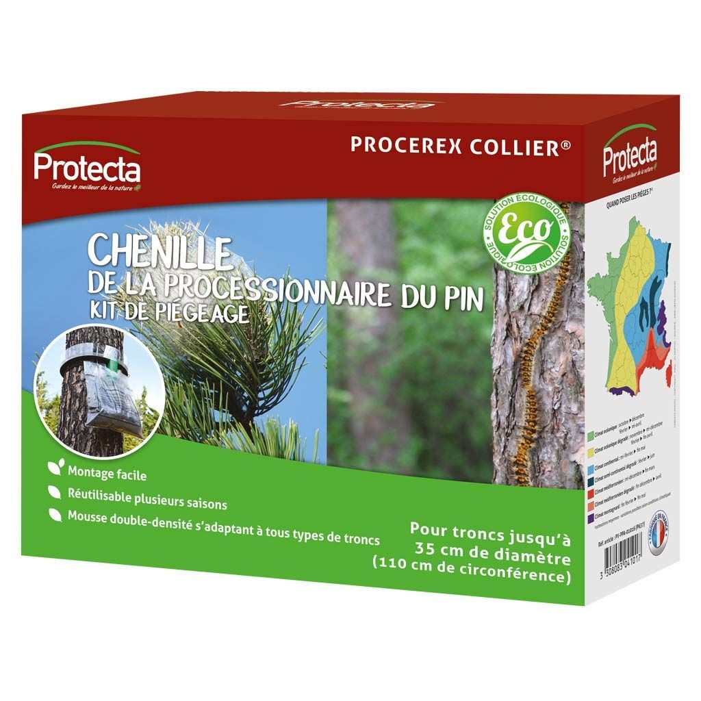  Piège Pour Chenilles Processionnaire Du Pin - Kit Complet Avec Collier Protecta