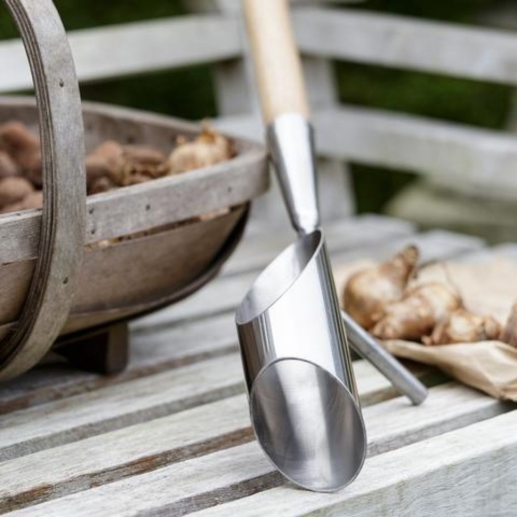  Plantoir à Bulbes à Manche Long Burgon & Ball - Gamme RHS