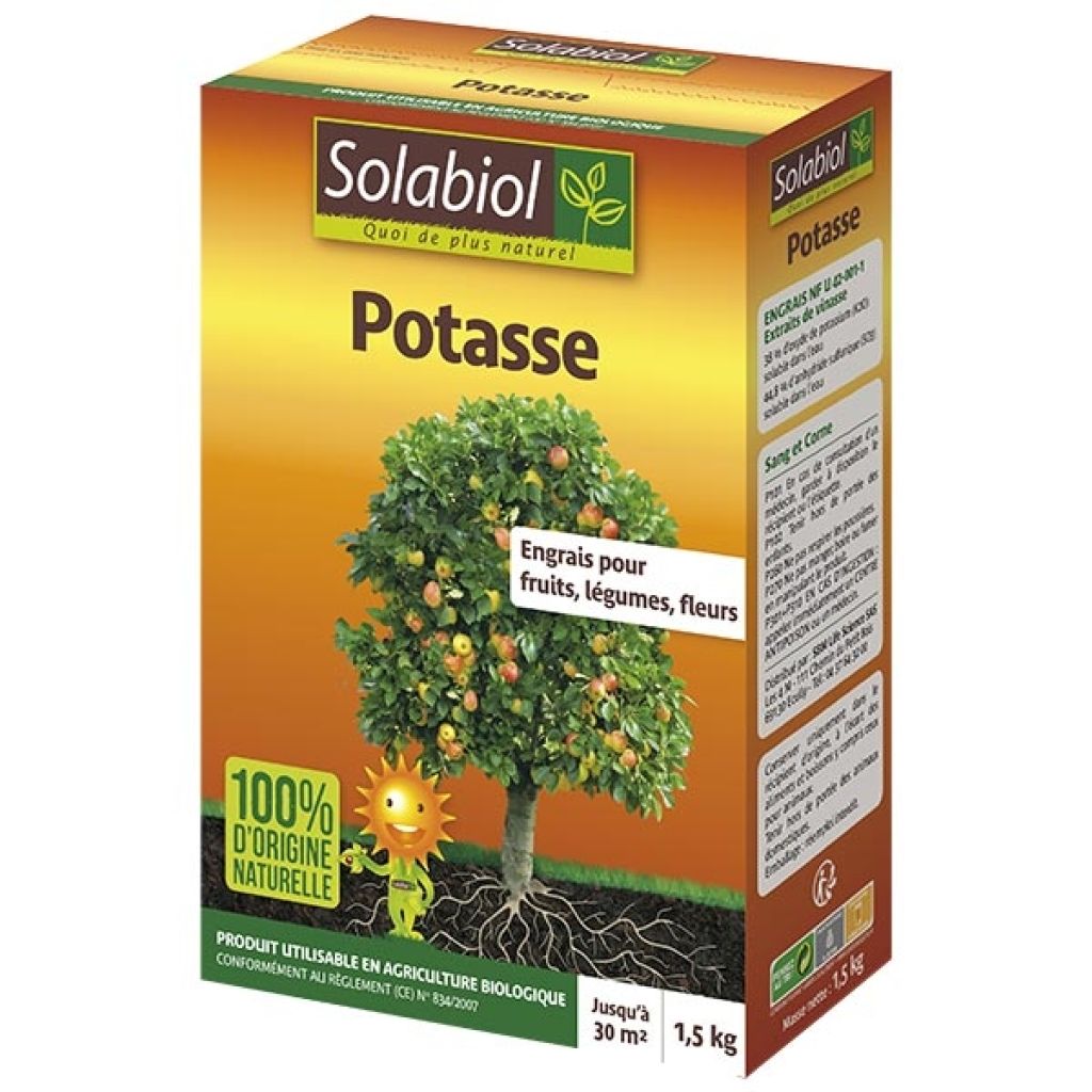  Potasse Solabiol En Sac De 1,5 Kg