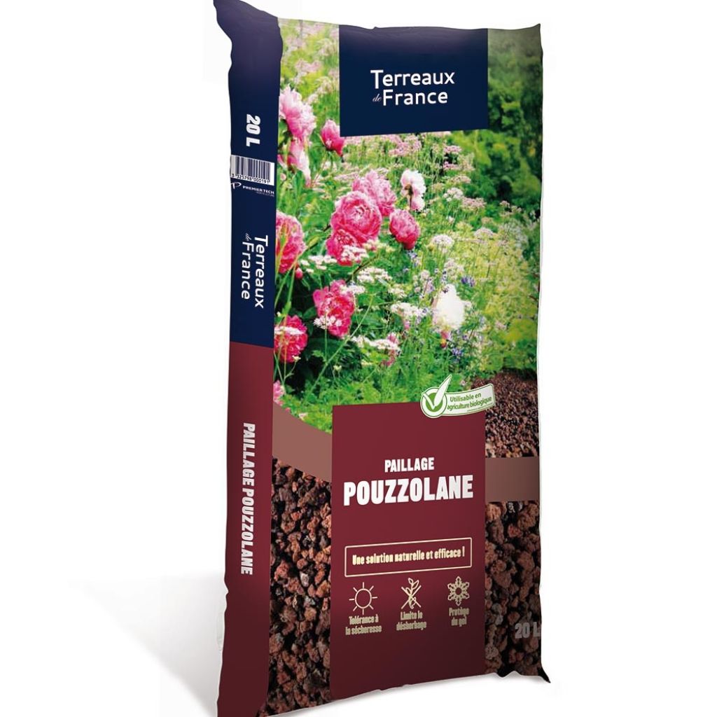  Pouzzolane Rouge En Sac De 20L