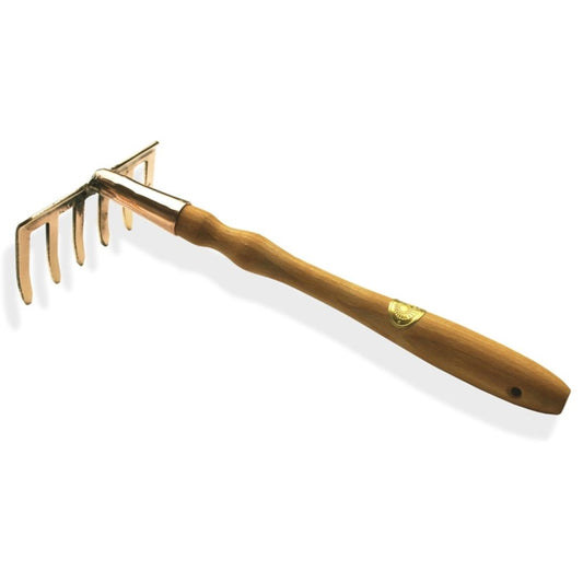  Râteau à Main En Cuivre Modèle Atik - Gamme PKS Bronze