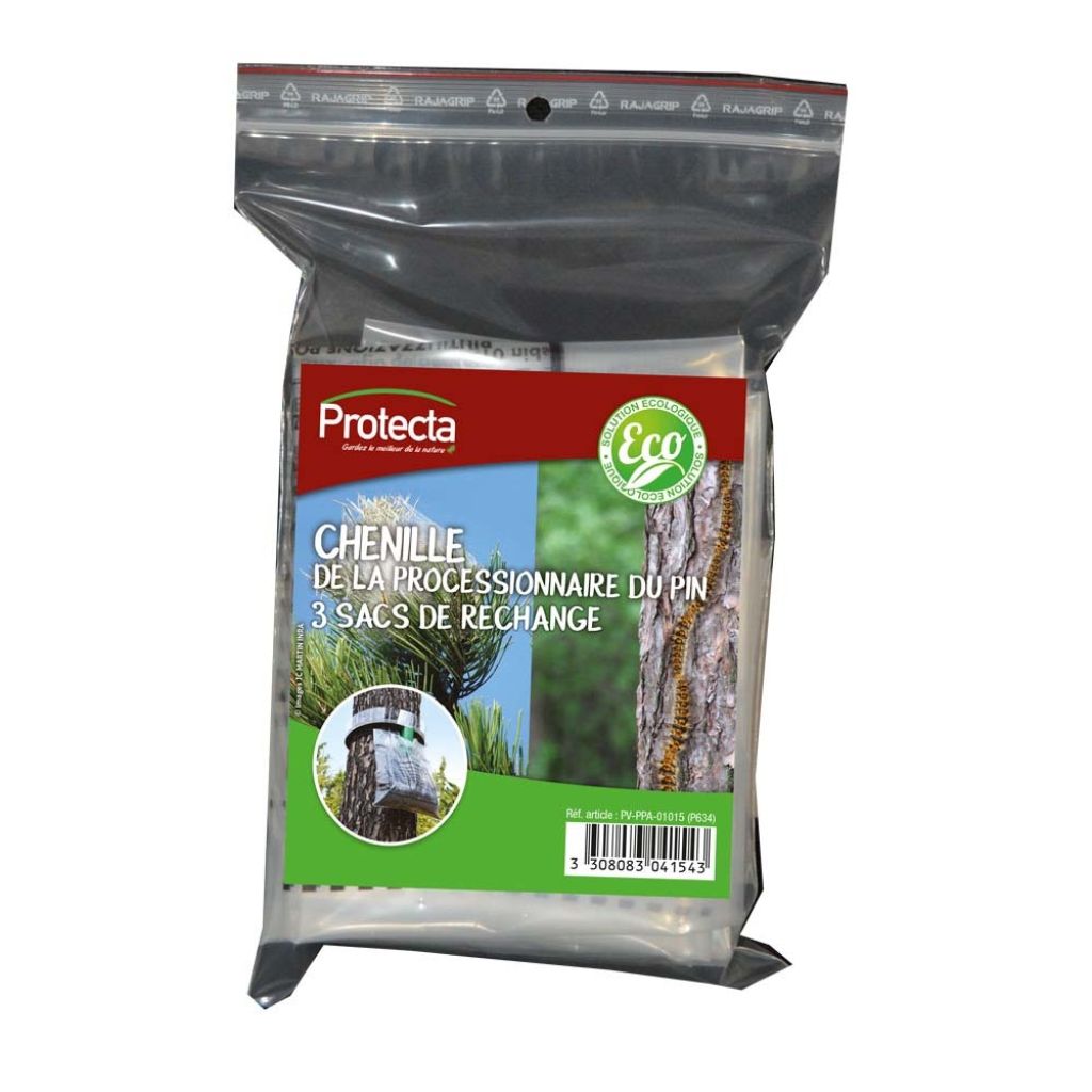  Sacs Pour Piège à Chenilles Processionnaire Du Pin Protecta Lot De 3
