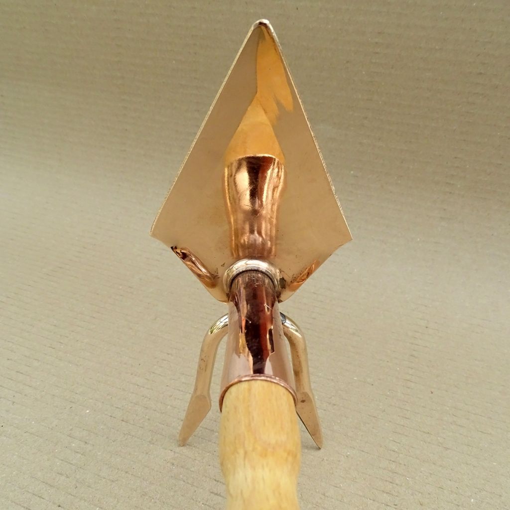  Serfouette à Main Panne Et Fourche En Cuivre Modèle Phoénix - Gamme PKS Bronze