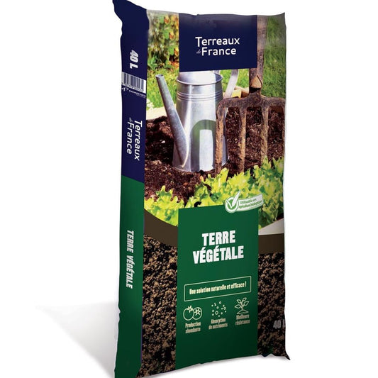  Terre Végétale En Sac De 40L