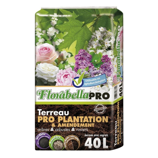  Terreau Klasmann Florabella Pro Plantation Et Amendement UAB En Sac De 40 Litres