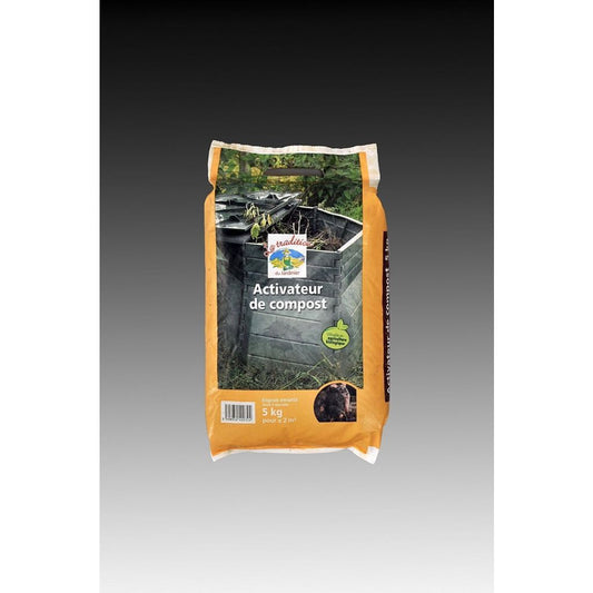  Activateur De Compost La Tradition Du Jardinier UAB Sac De 5 Kg.
